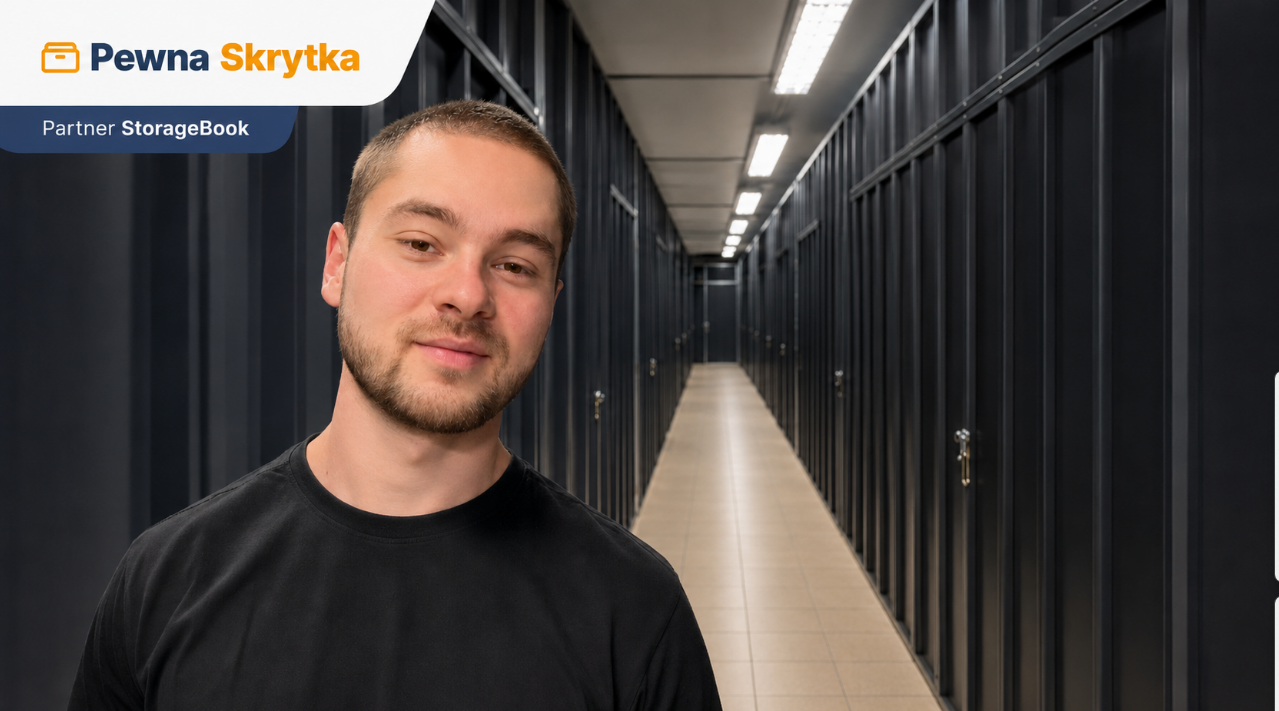 Pewna Skrytka już działa w Skierniewicach. Poznaj historię Kacpra i jego nowego punktu self storage